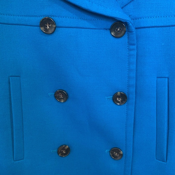 NWT Ann Taylor Long Sleeve Blazer Medium Mid-length Button-front Lined - Picture 7 of 16